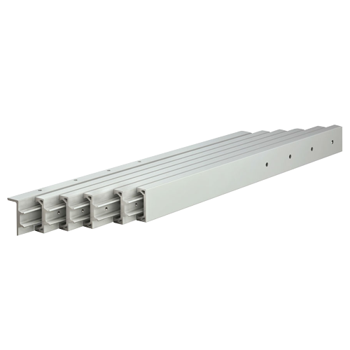 Unidirectional multiple extension slide aluminium - 300mm - Overall Extension Length : 1530 mm