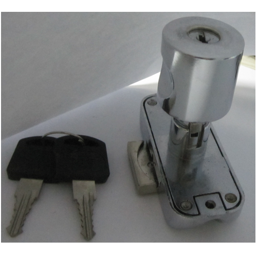 Buy Rotating Bar Lock with Knob 19mm CP Finish Online in India