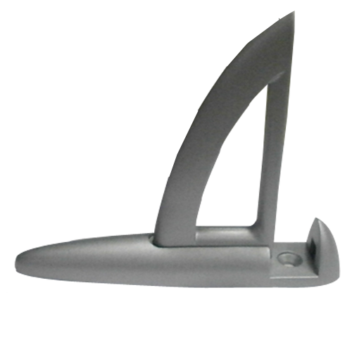 Buy Glass Shelf Bracket Matt Chrome Finish Online in India Benzoville