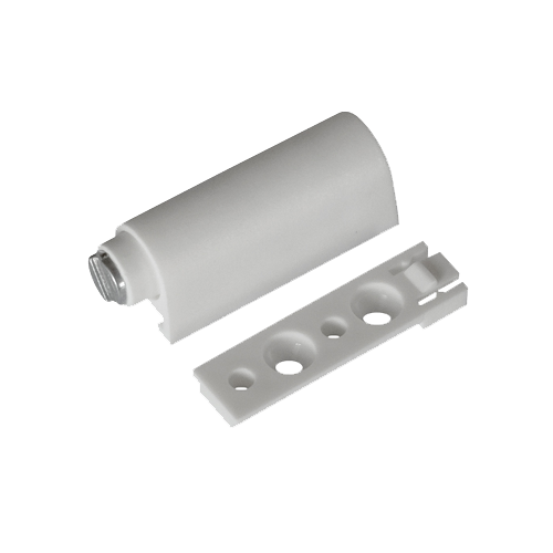 Magnetic Catcher with Zinc Plated Iron Coupling - 34mm - Grey Colour