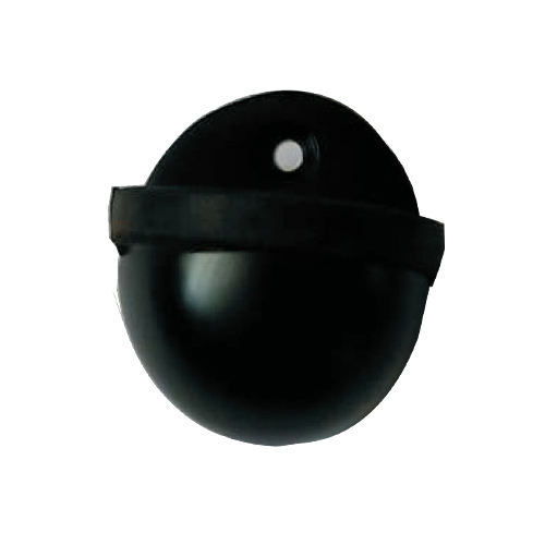 Half Round Door Stopper - Black Nickel Finish