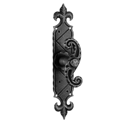 Window Handle - Strong Black Colour - 200mm Plate - 90mm Handle