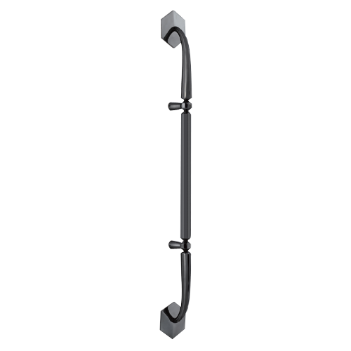Door Pull Handle Titanium Black + Satin Finish 1160mm in India Benzoville