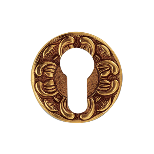 Buy Yale Key Hole Escutcheon - Old Gold Finish Online in India | Benzoville