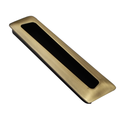 Buy Sliding Cabinet Handles In Antique Brass Finish Size 160mm