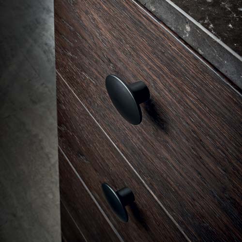 Buy Cabinet Knob Matt Black Finish 50mm Dome Online In India Benzoville