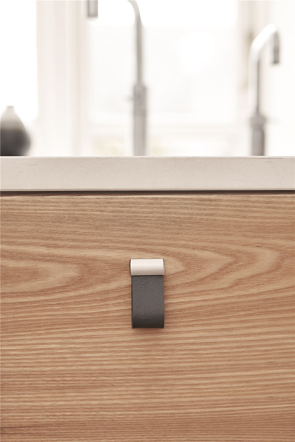 Buy STRAP Pull 16mm Leather Cognac/Inox Look Online in