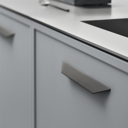 Streamline Cabinet Handle Aluminium Black Finish 384mm Online In India Benzoville