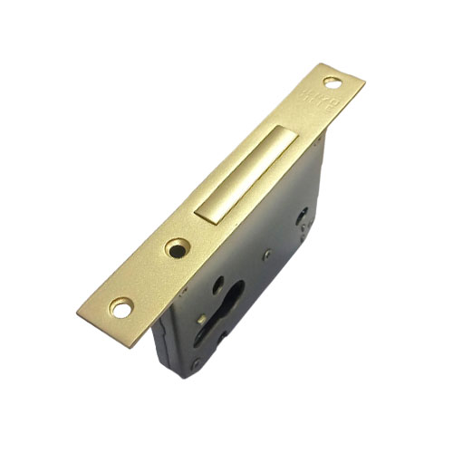 Buy Dead bolt Lock with Cylinder Hole 50mm Solitaire Gold Finish