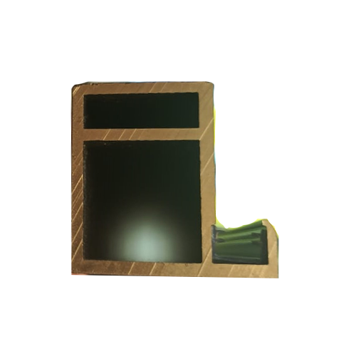 Unipro Hinged Profile for Left Door - 3000mm - Coffee Bronze Finish