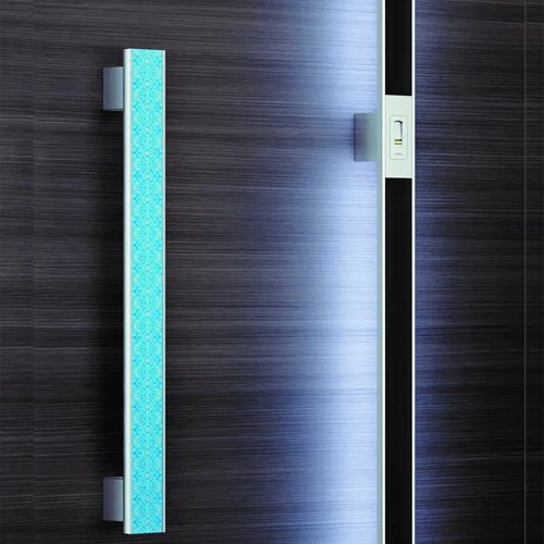 Parallax Elevated - Complete handle with Fingerprint and  3 point locking system and controller and accessories