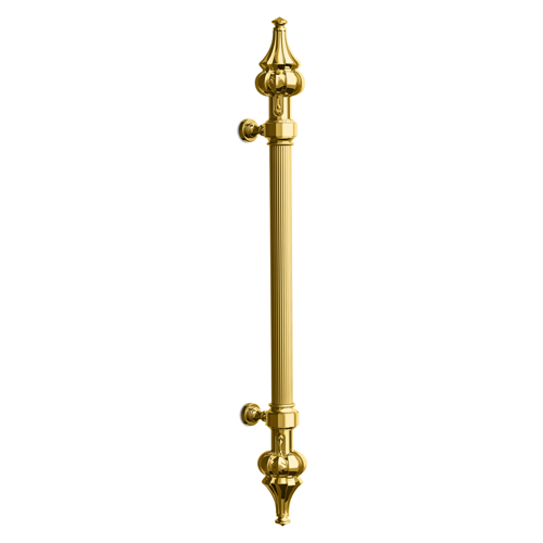 ANGKOR R Door Pull Handle - Satin Bronze Finish