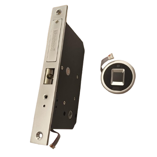 Smart Digital Finger Print Hinge Door Lock -  Aluminium Finish