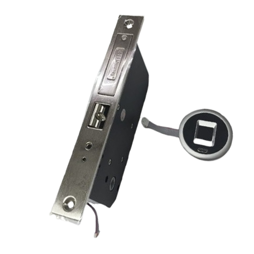 Smart Digital Finger Print Hinge Door Lock - Stainless Steel Finish