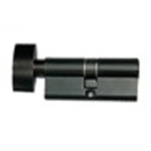 Offset Cylinder Lock 90mm (30mm Knob Side + 60mm Key Side - Graphite Finish