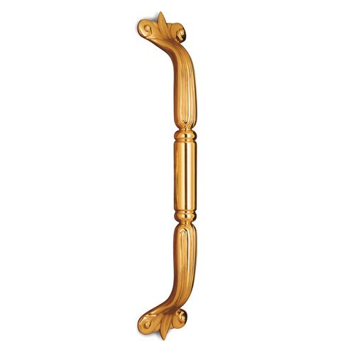 QUEEN Door Pull Handle - Old Gold - 730mm