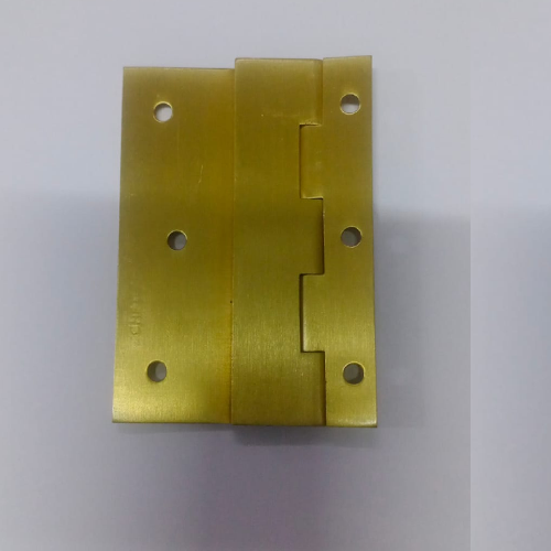L Hinges L- 6-75 Inch - Satin Brass Finish