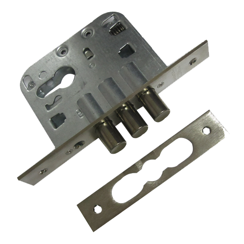 Dead Lock - 3 Bolt - Chrome Plated Finish