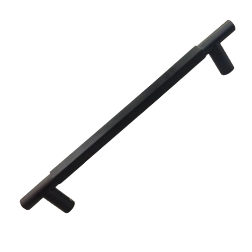 Pietra Door Pull Handle - 300mm - Black Matt Finish