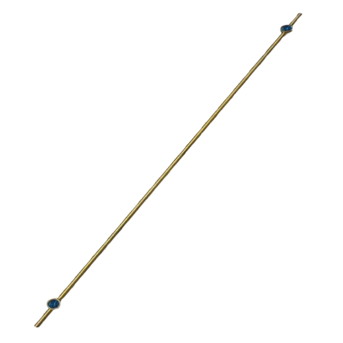 Cabinet Handle - 1200mm - Antique with Blue Stone Look Color