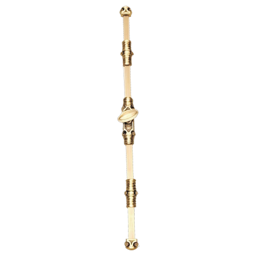 Cremone Tower Bolt - Antique Brass Finish - 3