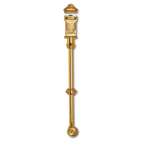 Aosta Tower Bolt with Bar - 60cm - Satin Bronze Finish