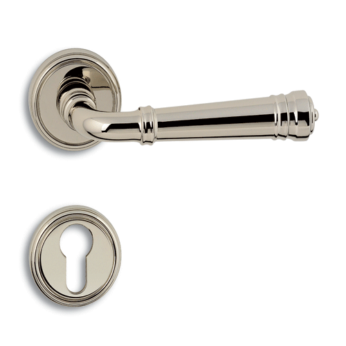 BORBONE Lever Handle - Polished Nickle Finish