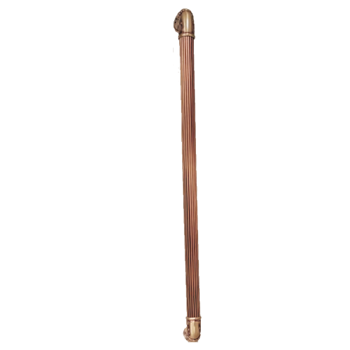 Brass Door Pull Handle - Size 24" - Antique Brass Finish