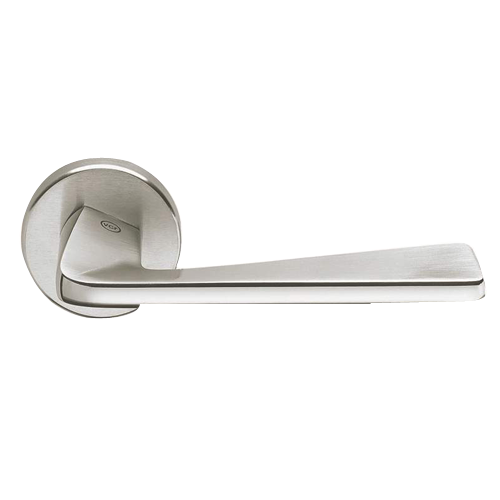 Buy Door Lever Handle Chrome / Satin Chrome Finish Online in India