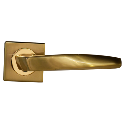 Buy Online Gold Lever Door Handle in INDIA Benzoville TWIST