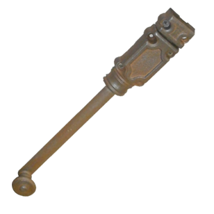 Special Vertical Tower Bolt - 300mm - Antique Rust Finish