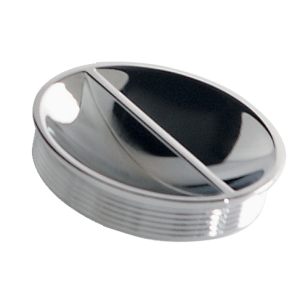 BELT - Cabinet Flush Knob - Bright Chrome Finish - 72mm