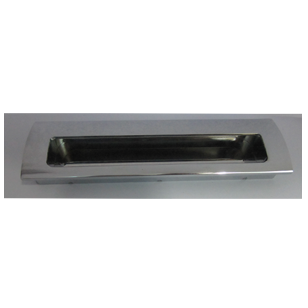 Flush Sliding Handle - Chrome Plated - 128mm