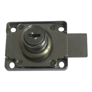 Furniture Lock Two Turn - 20mm - CP Finish