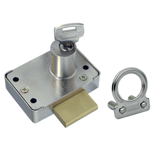 Pin Cylinder Lock - 23mm - Nickel Plated Finish
