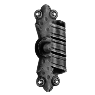 Window Handle - Strong Black Colour - 145mm Plate - 90mm Handle