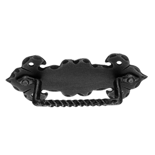 Furniture Pull - 70mm - Strong Black Finish