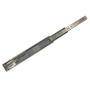 Telescopic Channel with soft close - 22 Inch - Zinc Finish