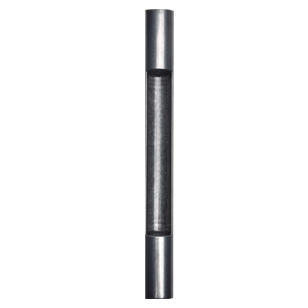 Cabinet Handle - Matt Old Iron Finish - LONG INSERT HANDLE MOTION