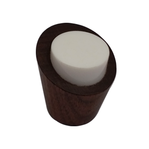 Cabinet knob - Brown and White Colour