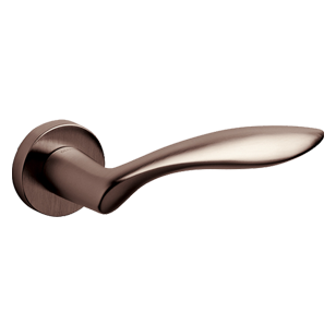ONDA Door Handle - Brass - Super Bronze Satin Finish