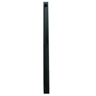 Sliding Flush Handle - 18 Inch - Black Matt Finish