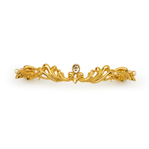 Diadema Cabinet Handle - 128mm - Gold Lux Finish