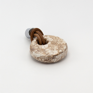 Maniglia Ceramic Cabinet Handle - Light Brown Colour - 82mm