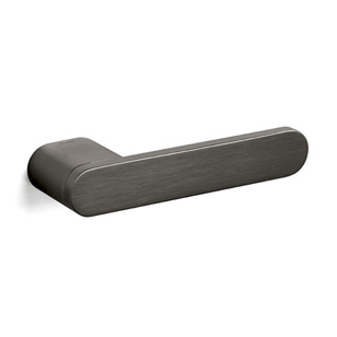 RADIAL DOOR HANDLE WITH OVAL KEY HOLE