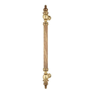 Otello Door Pull Handle - French Plated Finish - 400mm
