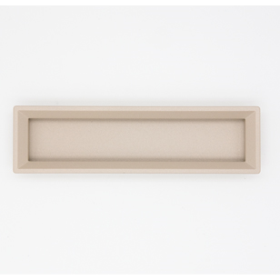 Flush Cabinet Handle -160mm - Satin Brass Finish