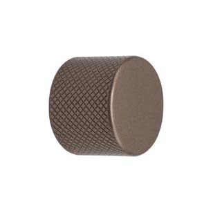 Modern Cabinet Knob - Natural Brass Finish - 25mm