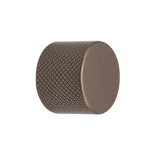 Modern Cabinet Knob - Natural Brass Finish - 25mm