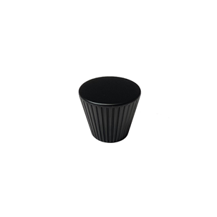Cabinet Knob - Matt Black Finish - 30mm